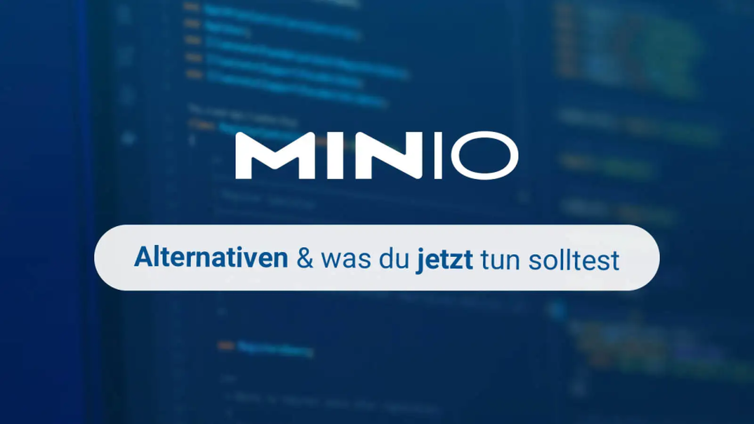 MinIO Blogbeitrag