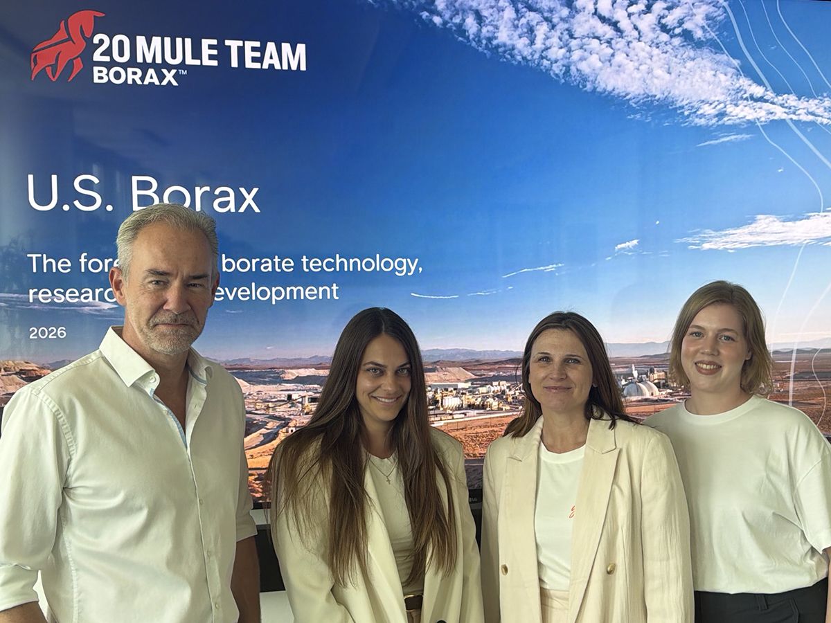 U.S. Borax customer service team for Europe, Africa, and the Middle East