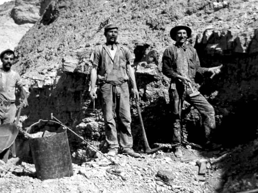 Miners At Borate 1927