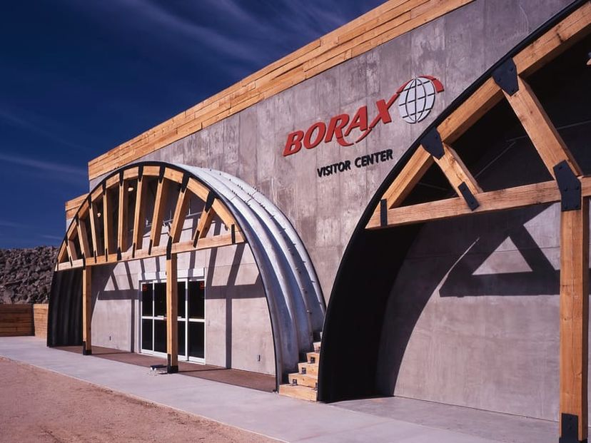 Borax Visitor Center Exterior - 1997