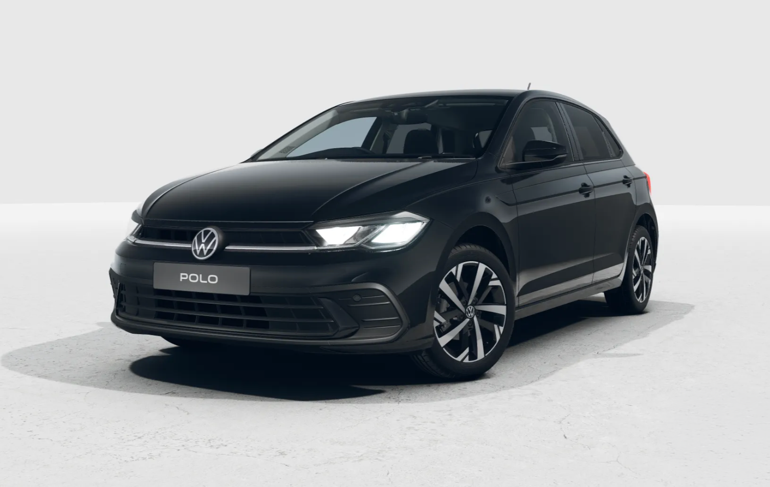 VW Polo in Deep Black