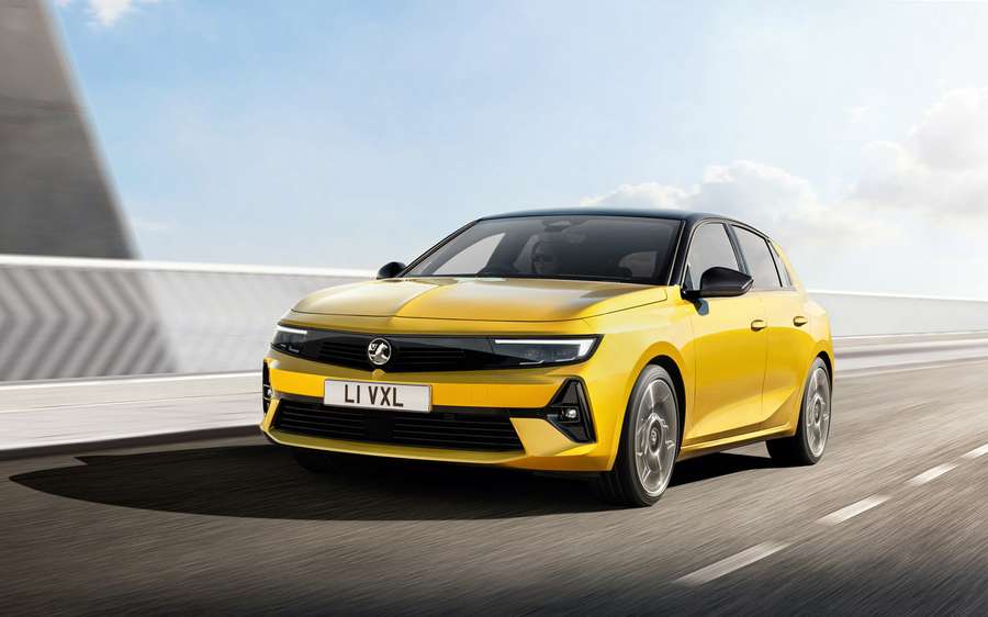 Vauxhall Astra Electric driving