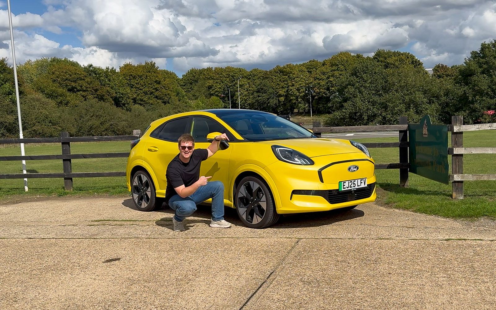 Ford Puma Gen-E and Ben Welham