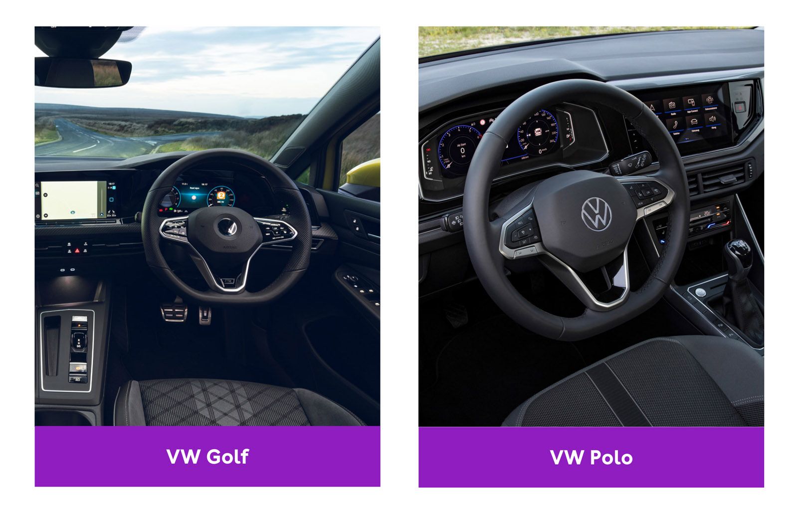 black interiors or golf and polo