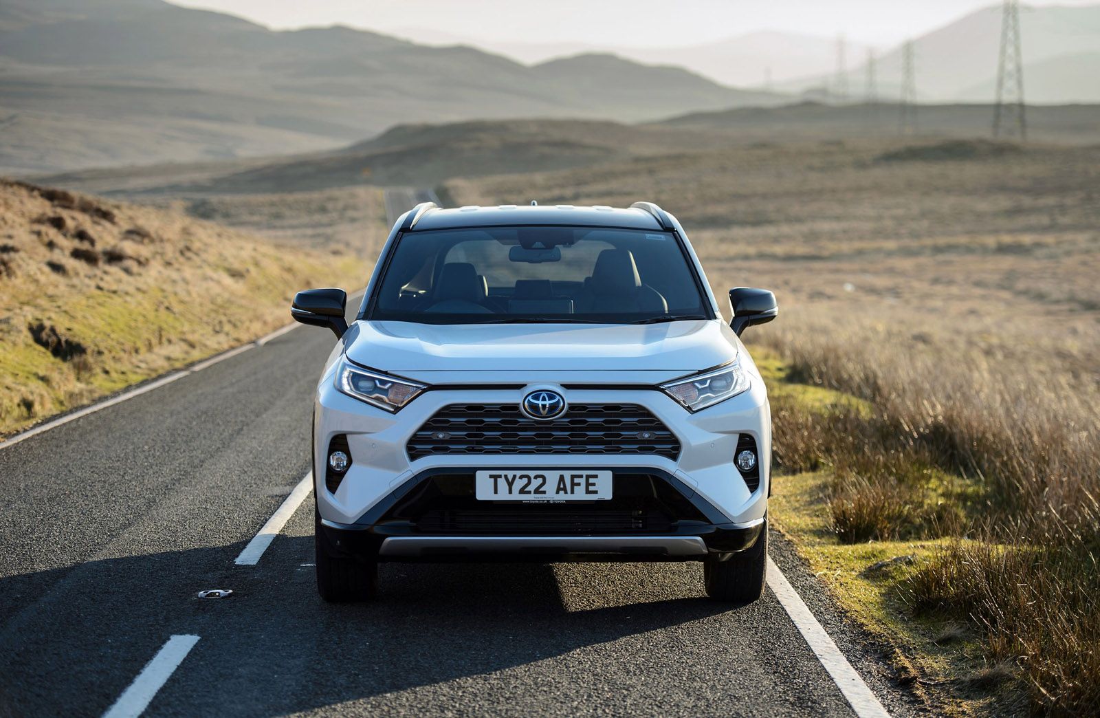 Toyota RAV4 driving
