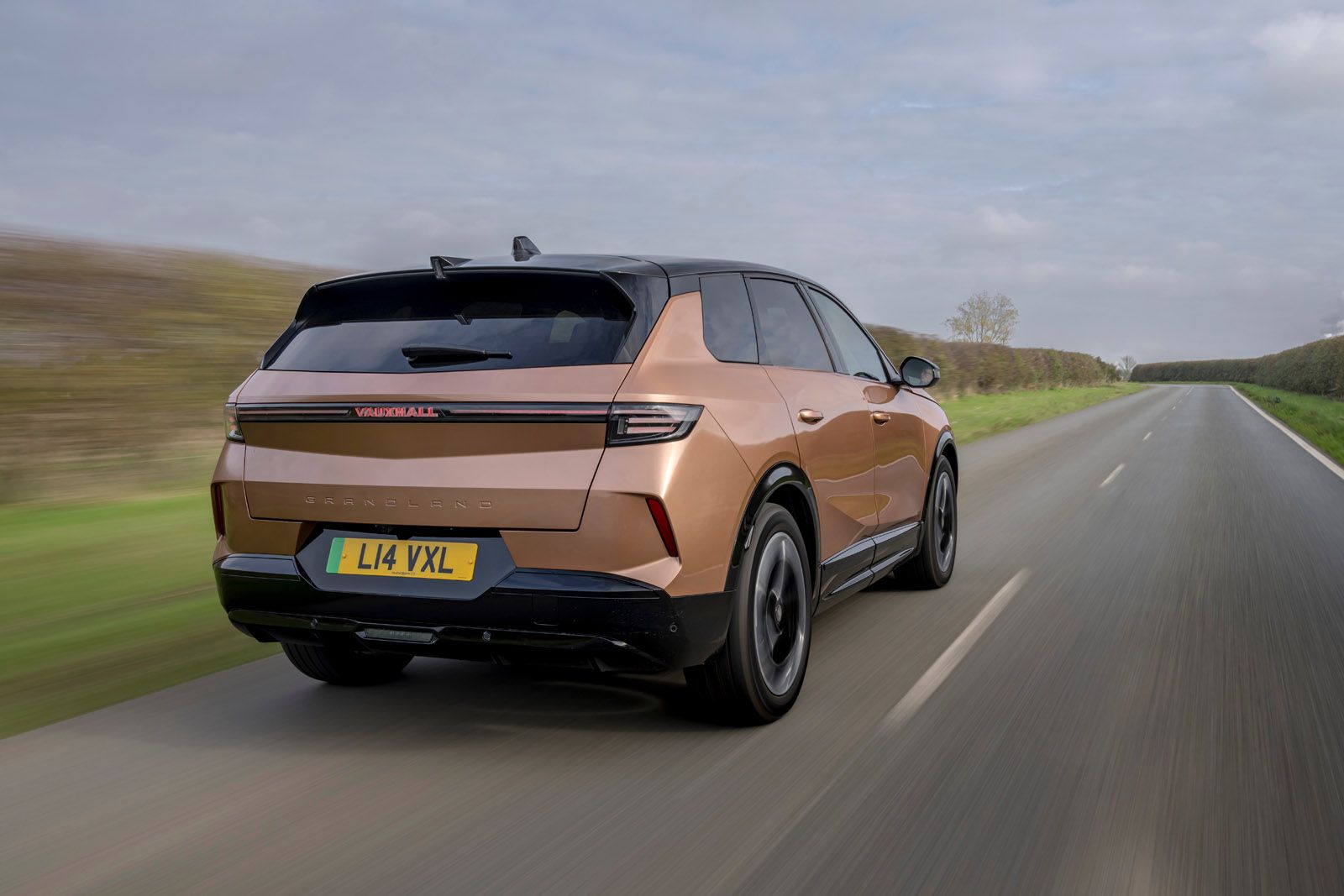 Vauxhall Grandland Electric driving