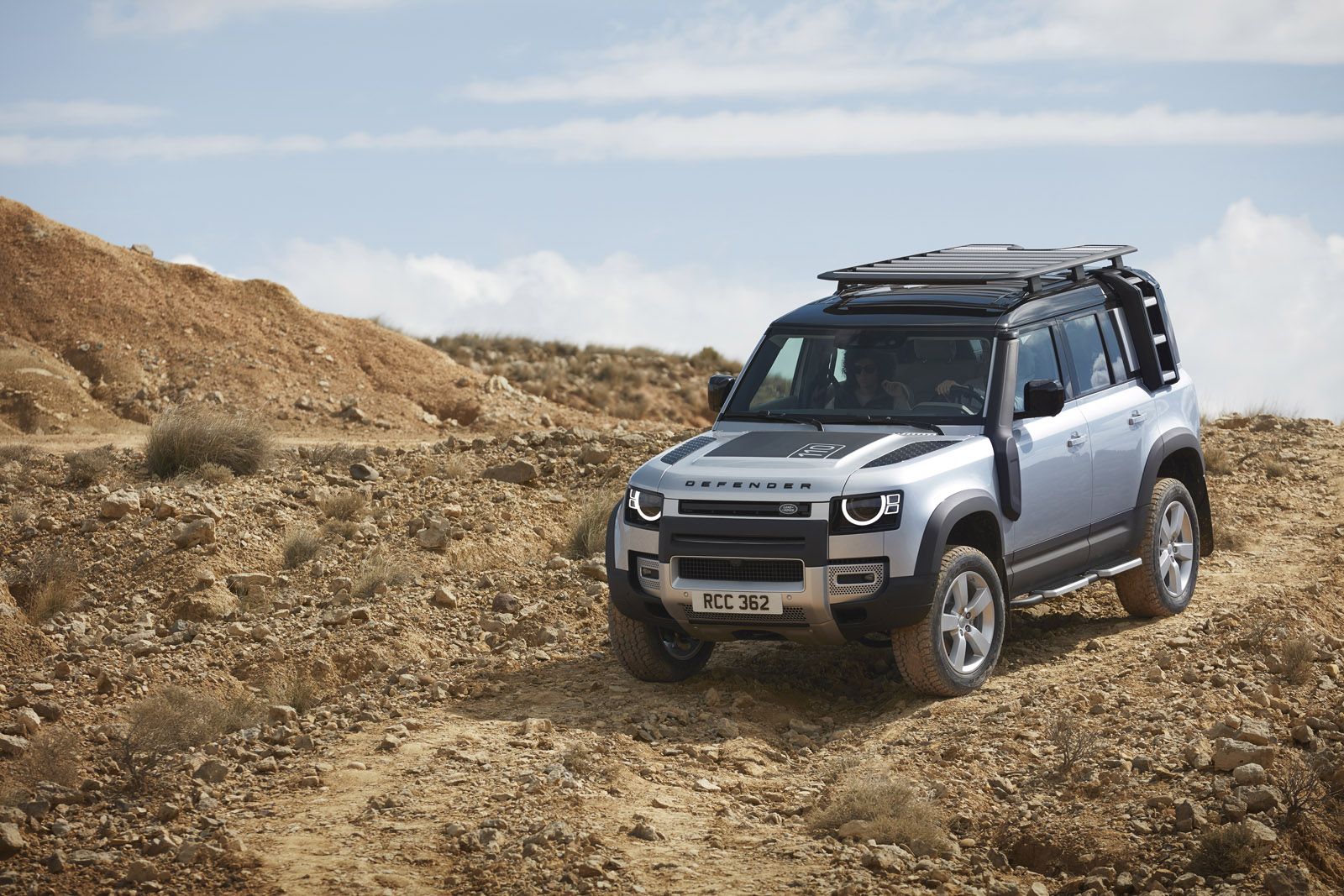 Defender 110 off-road