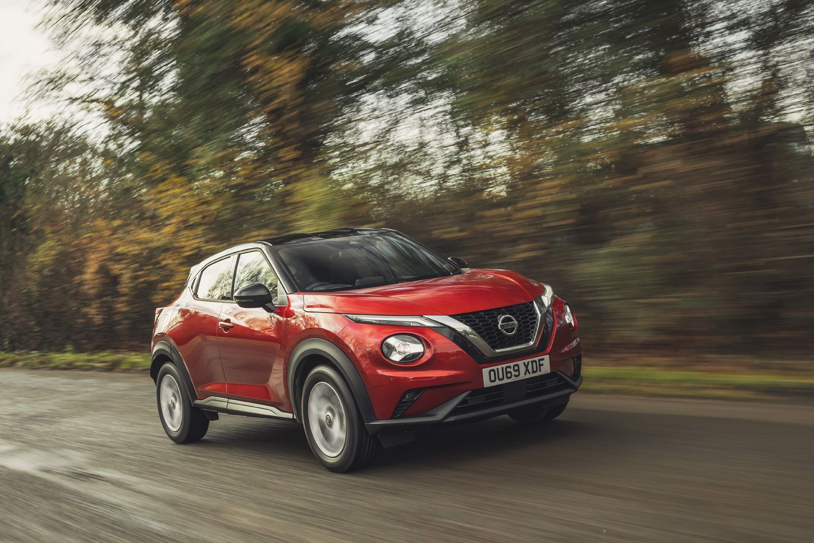 Nissan Juke front three quarters