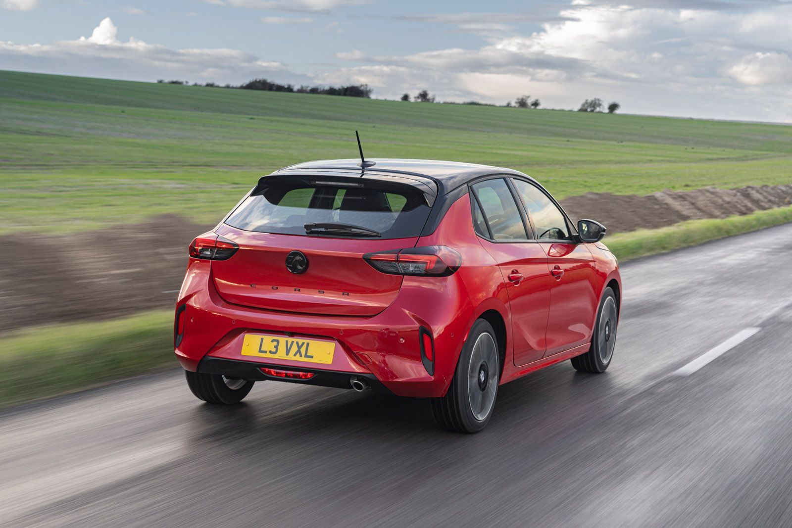 Vauxhall Corsa driving