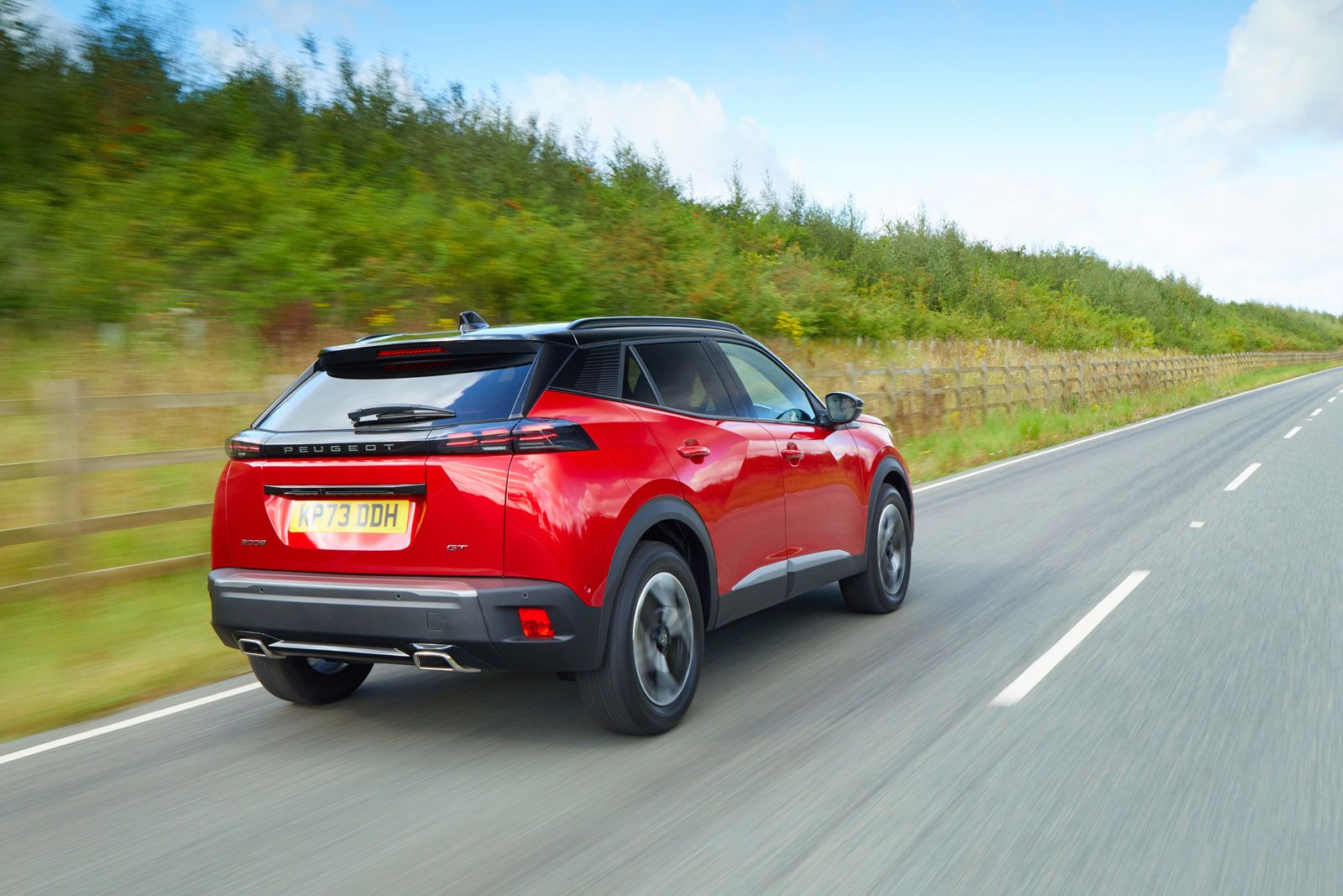 Peugeot 2008 driving