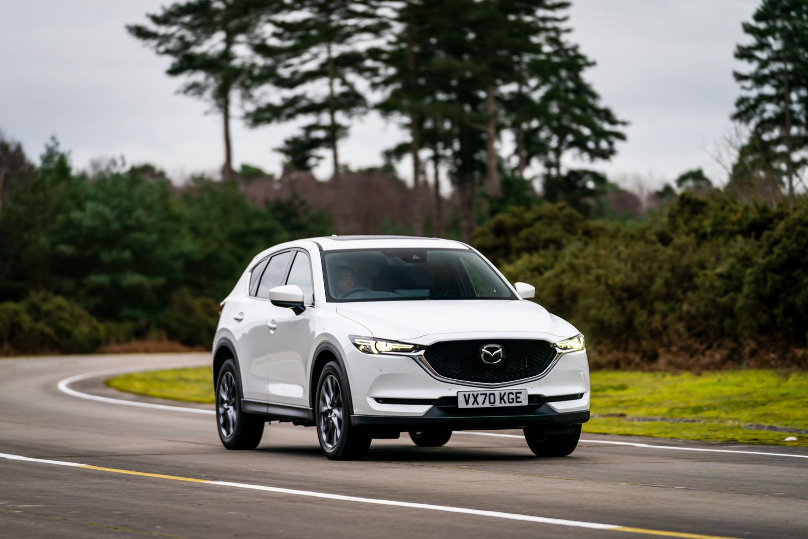 Mazda CX-5 driving