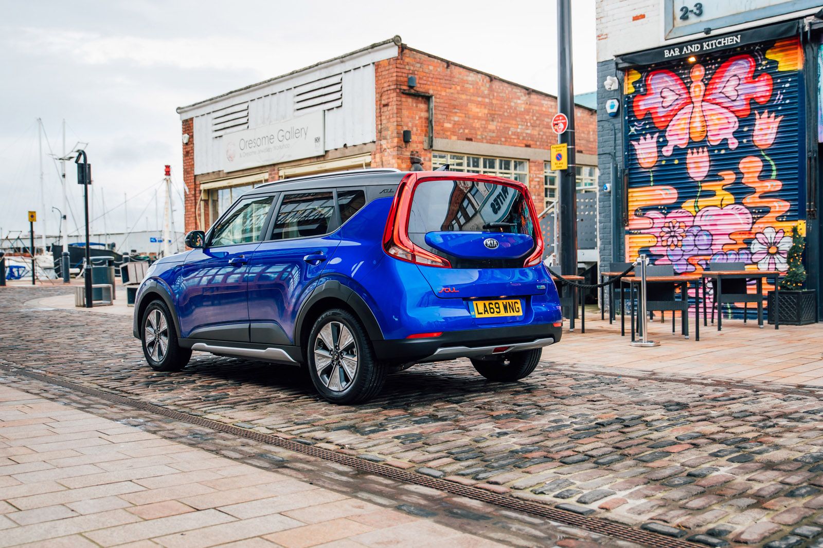 Kia Soul rear three quarters