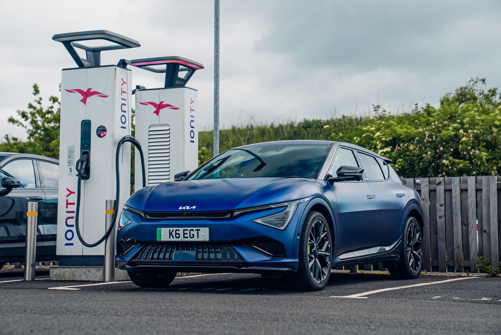 Kia EV6 GT charging