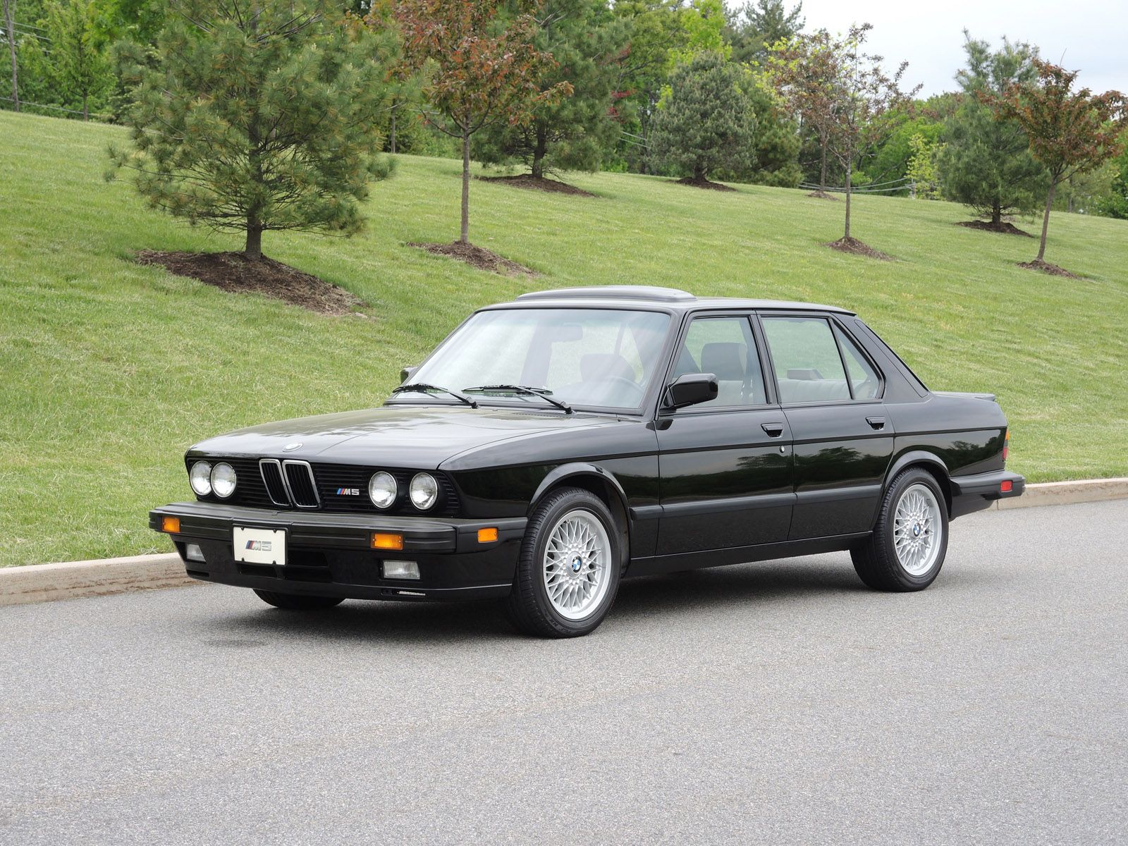 Black BMW M5 (E28)