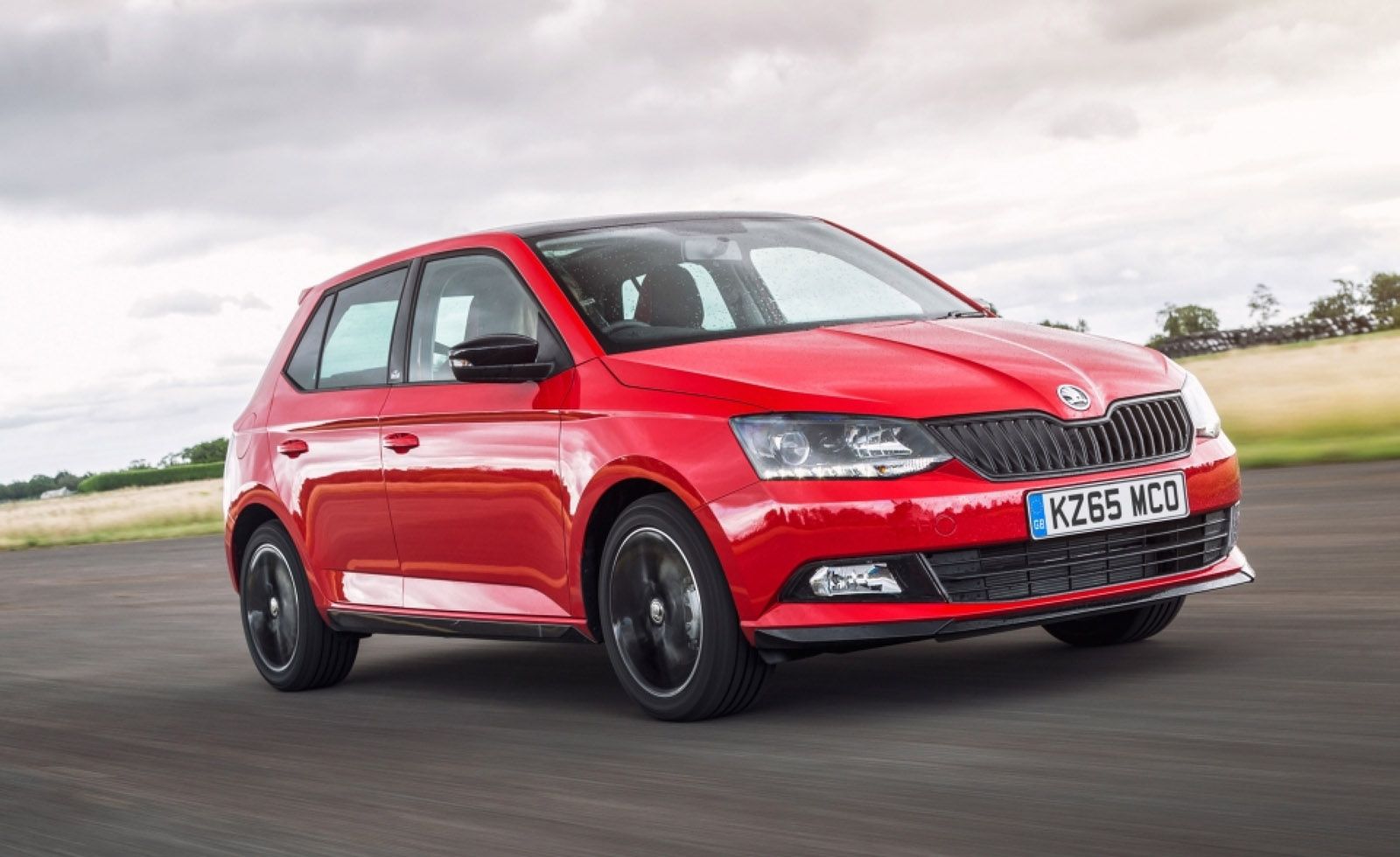 Skoda Fabia front three quarters