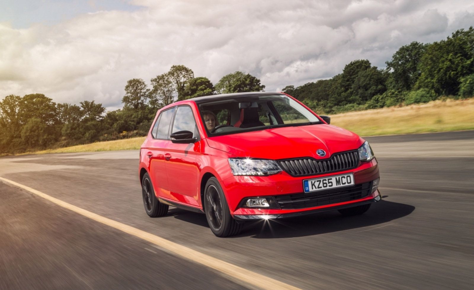 Skoda Fabia front three quarters