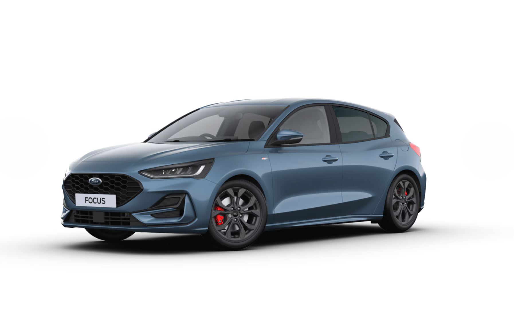 Ford Focus in Chrome Blue