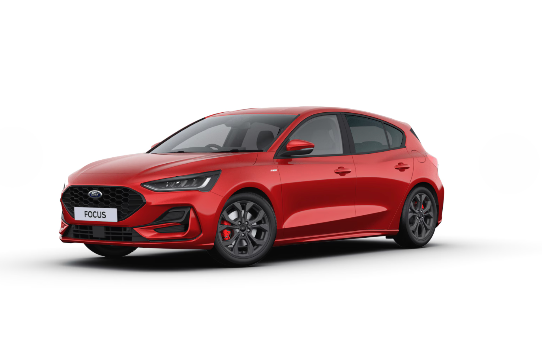 Ford Focus in Fantastic Red