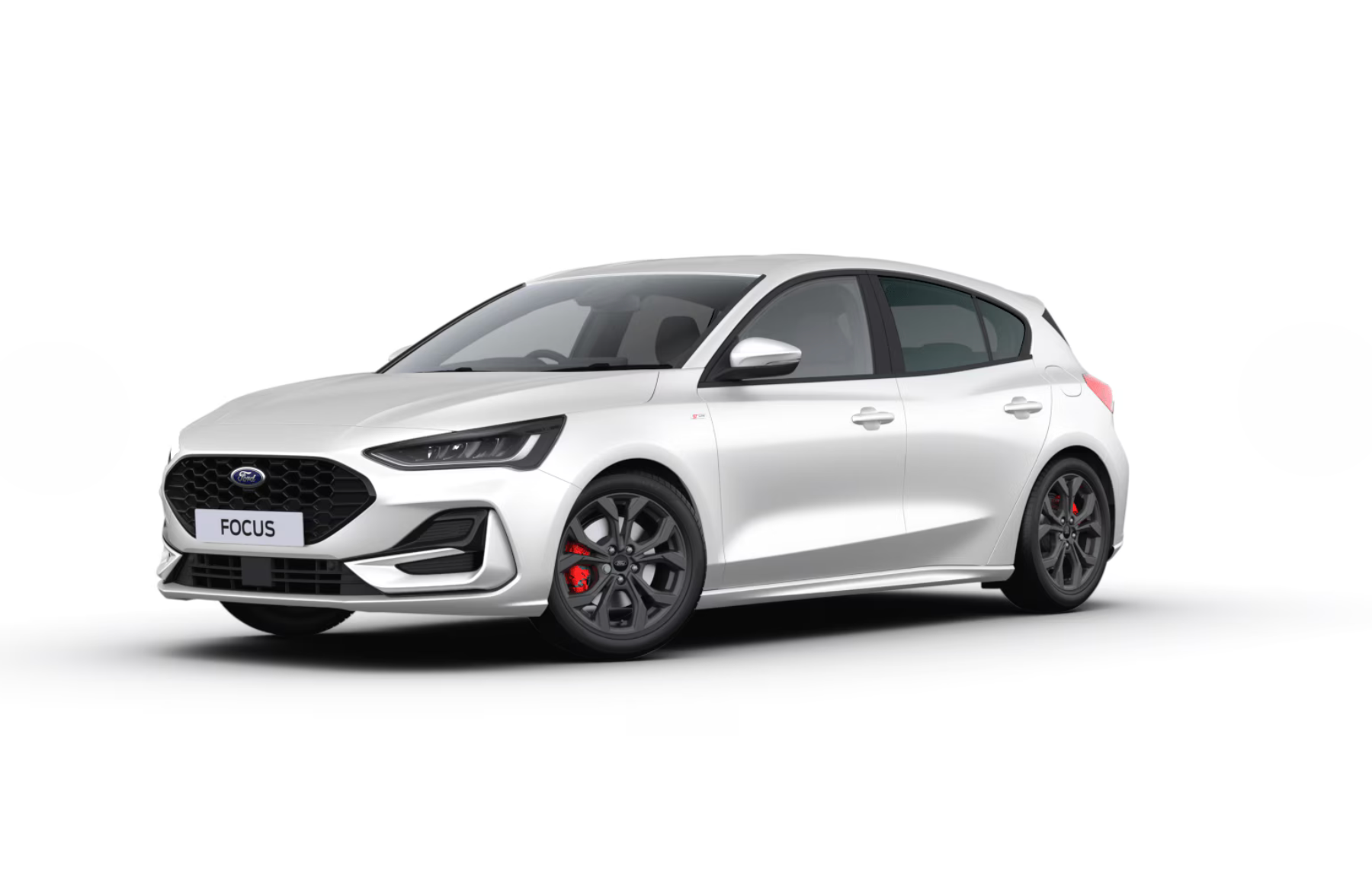 Ford Focus in Frozen White