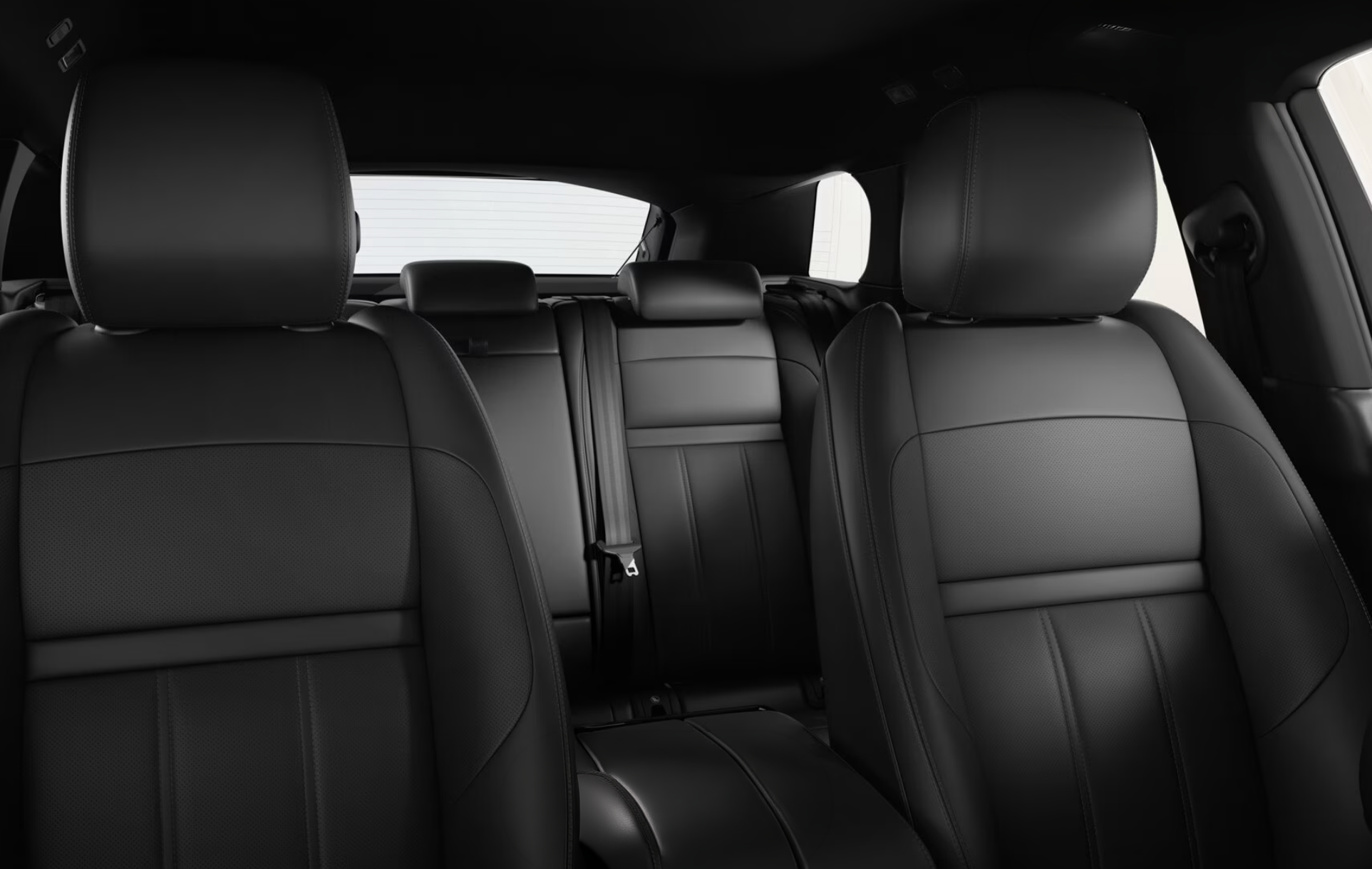 Range Rover Evoque with Ebony interior with grained leather