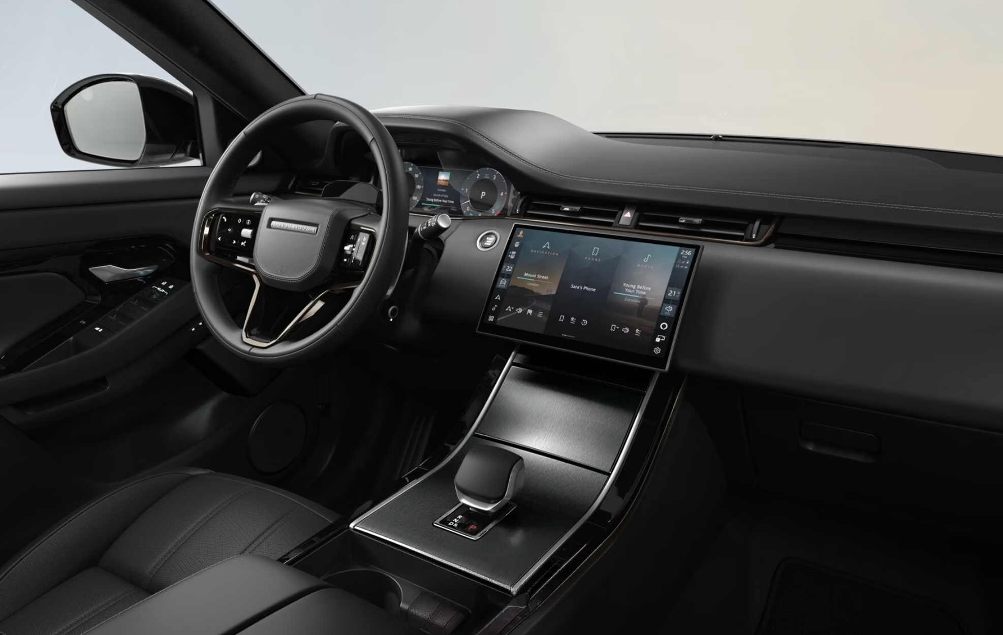 Range Rover Evoque with Black Brushed Aluminium finisher