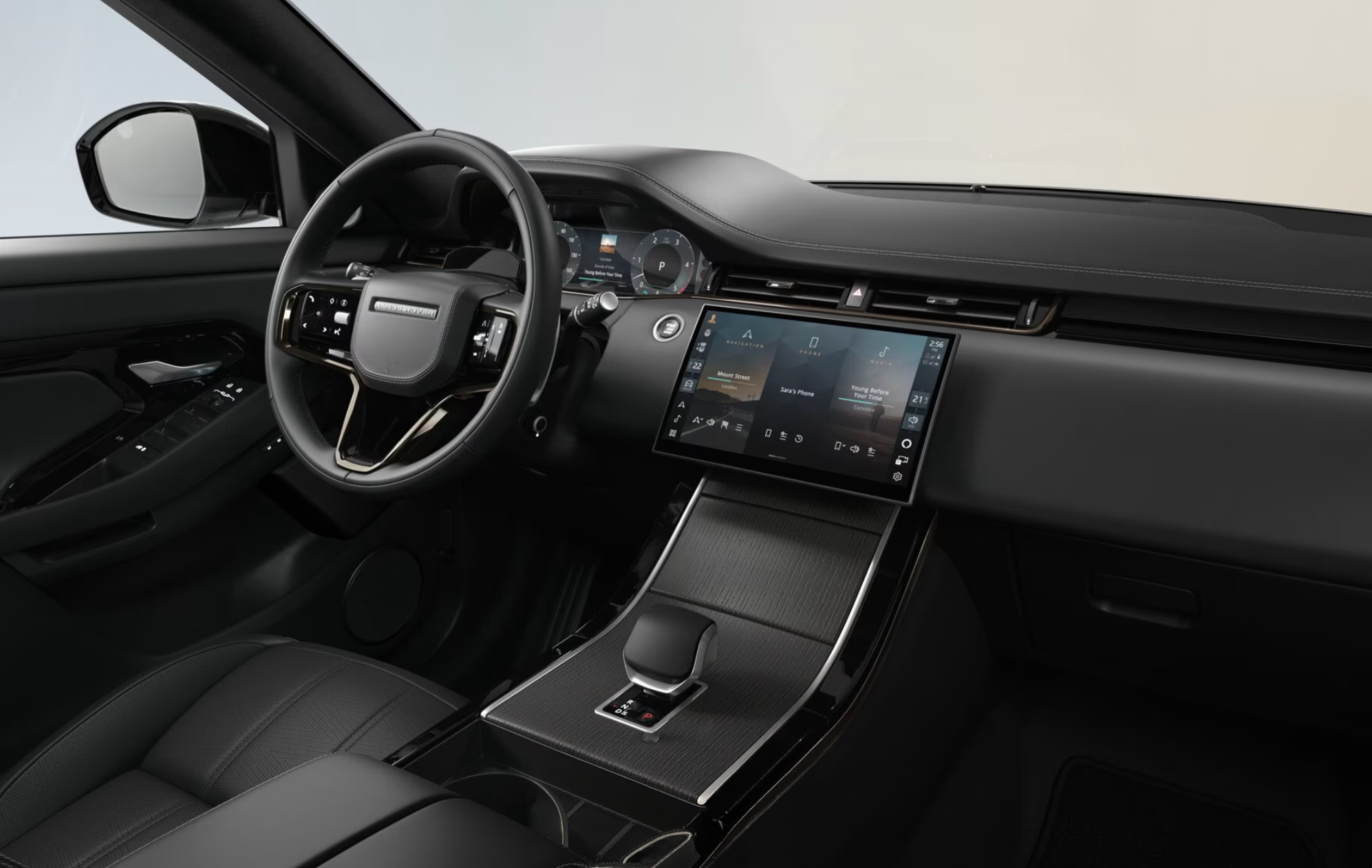 Range Rover Evoque with Shadow Grey Ash veneer