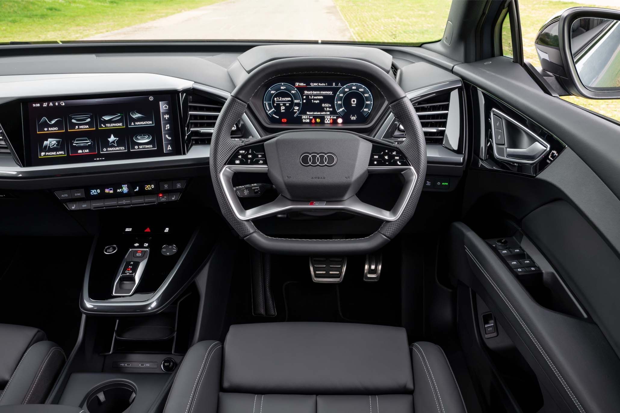 Audi Q4 e-tron interior
