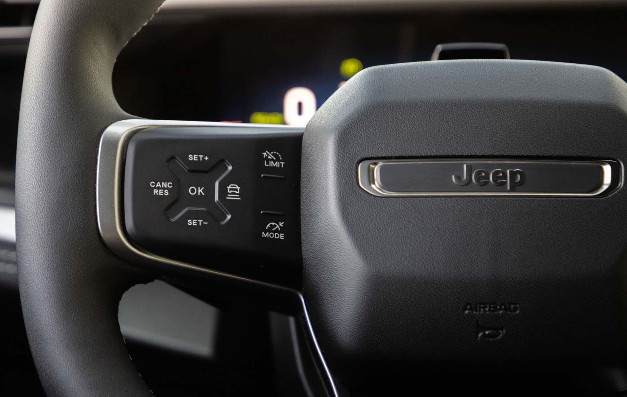 Jeep Compass steering wheel