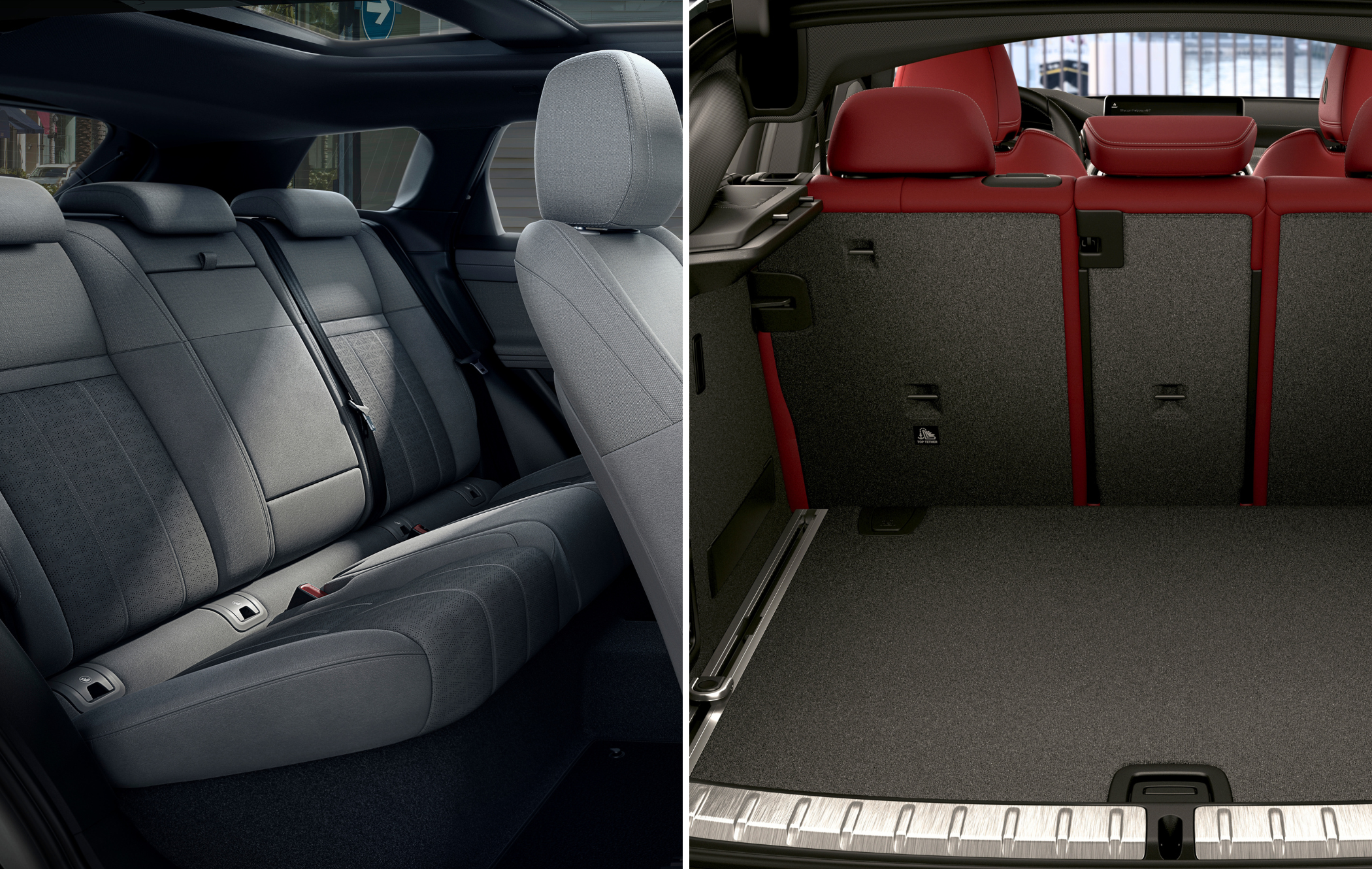 on the left is an evoque