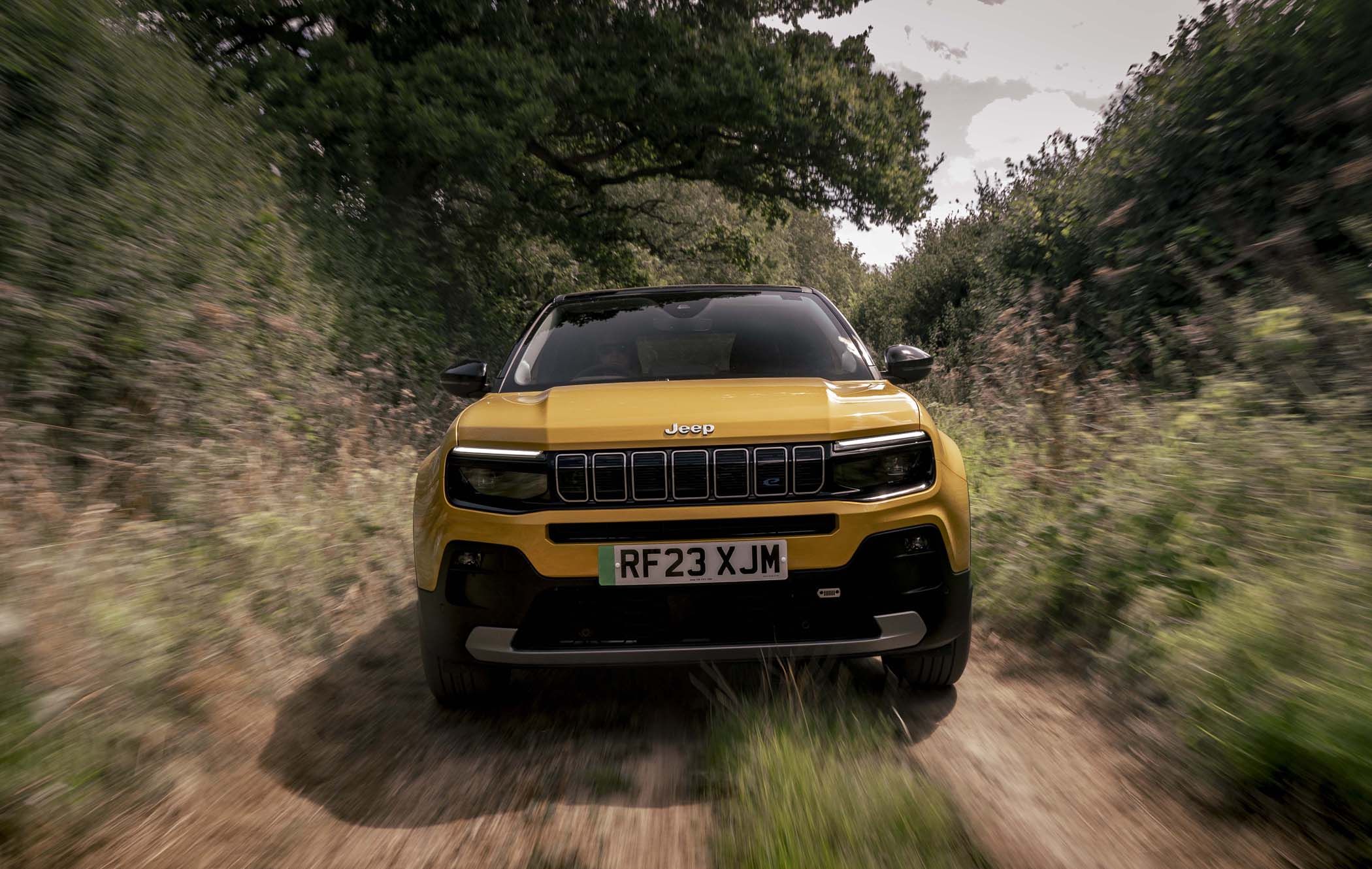 Jeep Avenger Electric off-roading