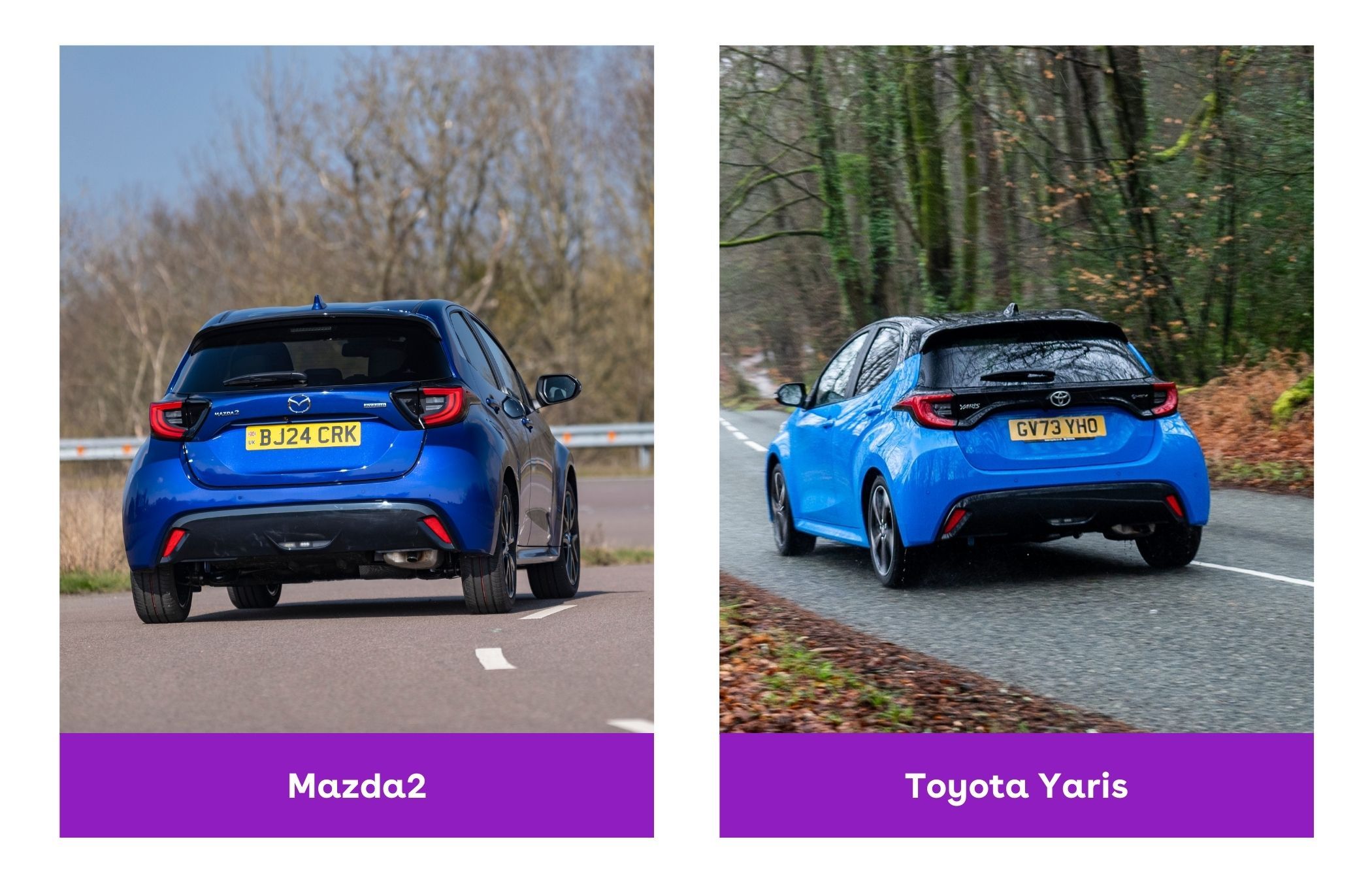 Mazda2 vs. Toyota Yaris