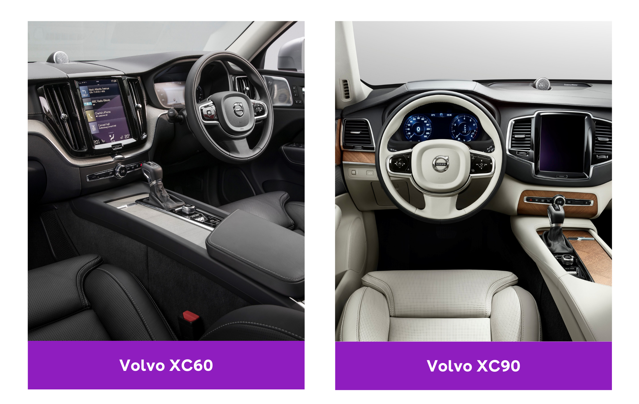 Volvo XC60 vs. Volvo XC90: which is better? - cinch