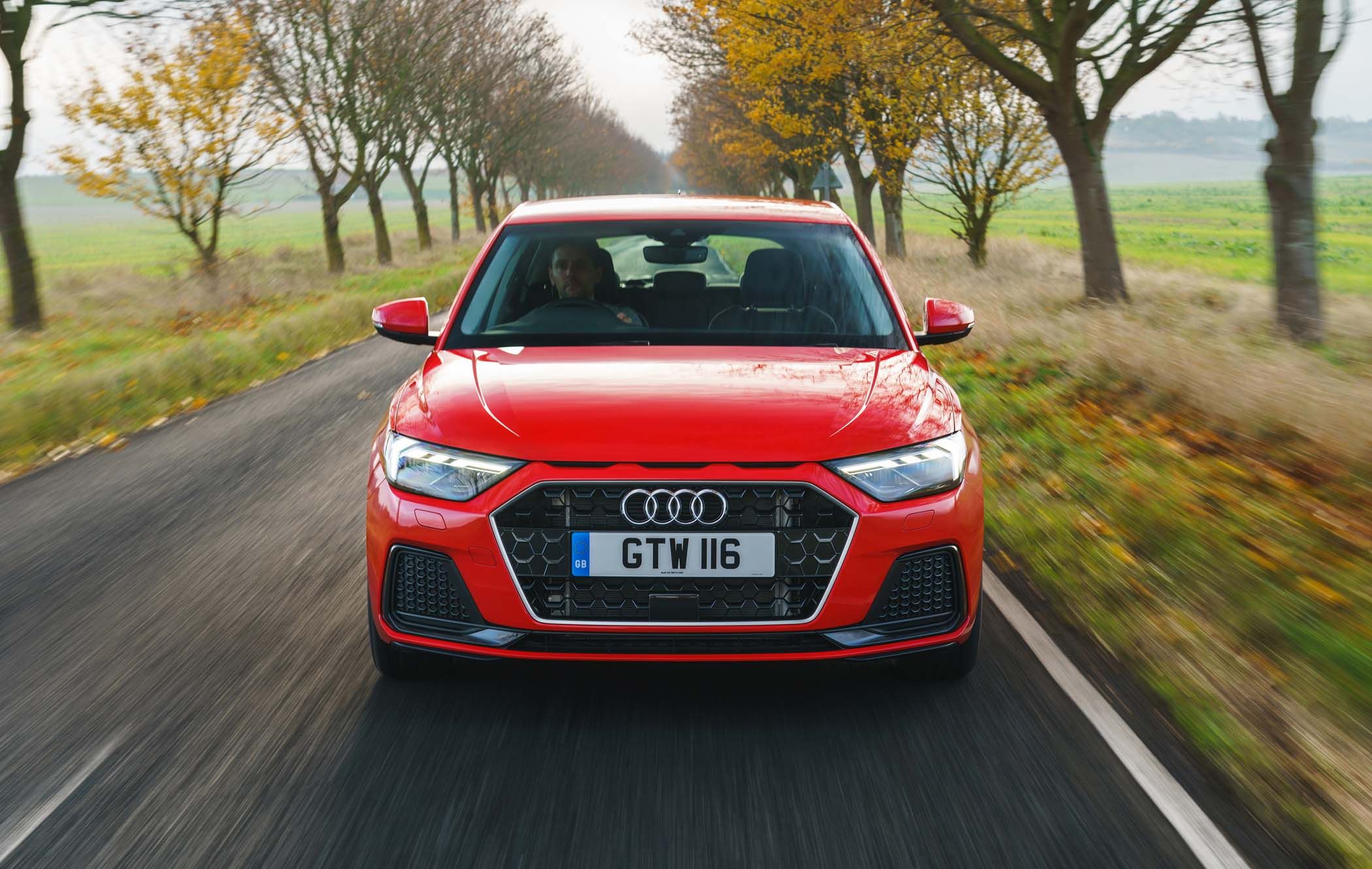 Audi A1 front, driving