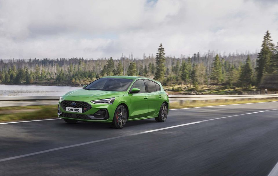 Ford Focus ST driving