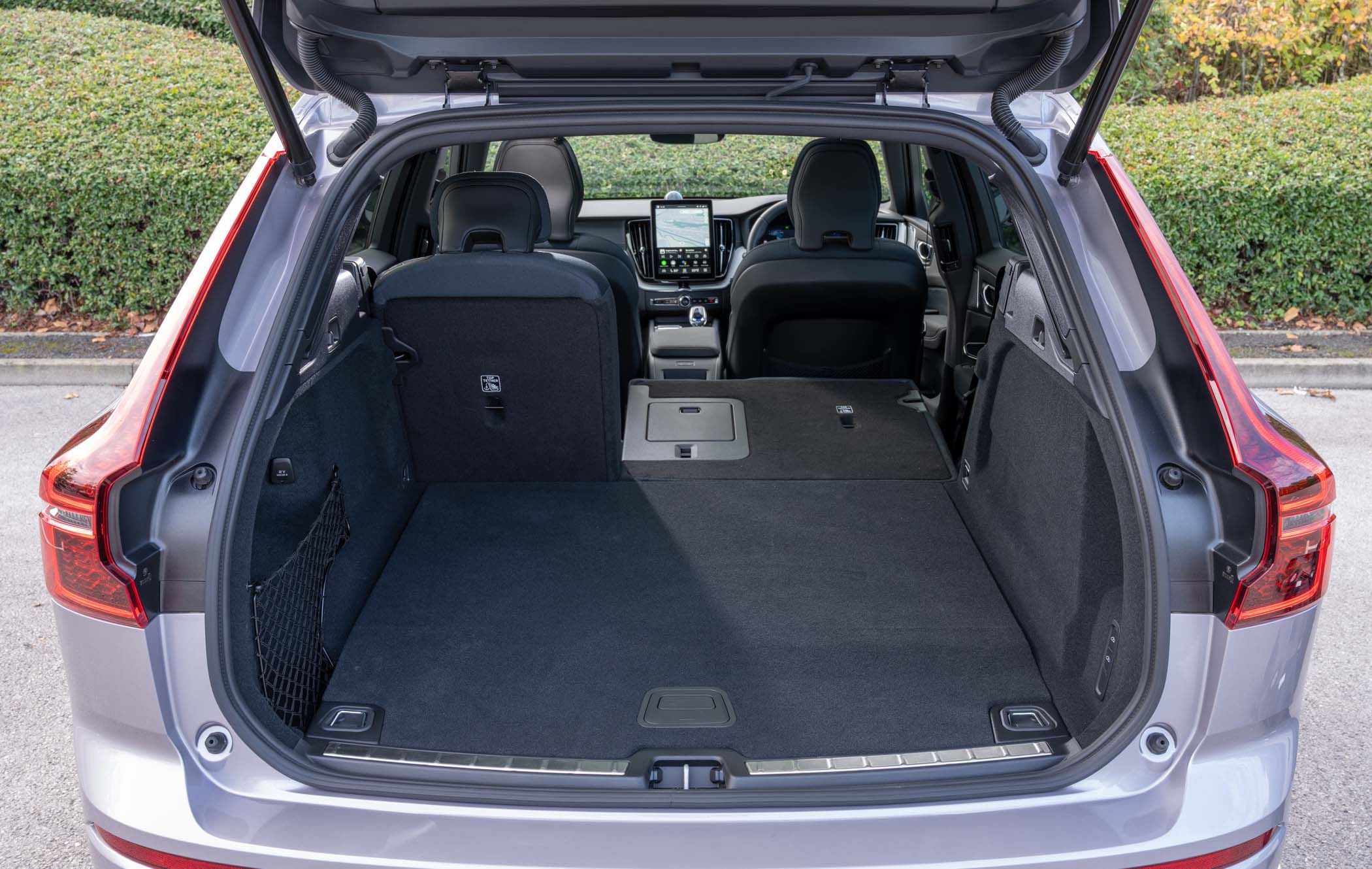 Volvo XC60 boot with seats down
