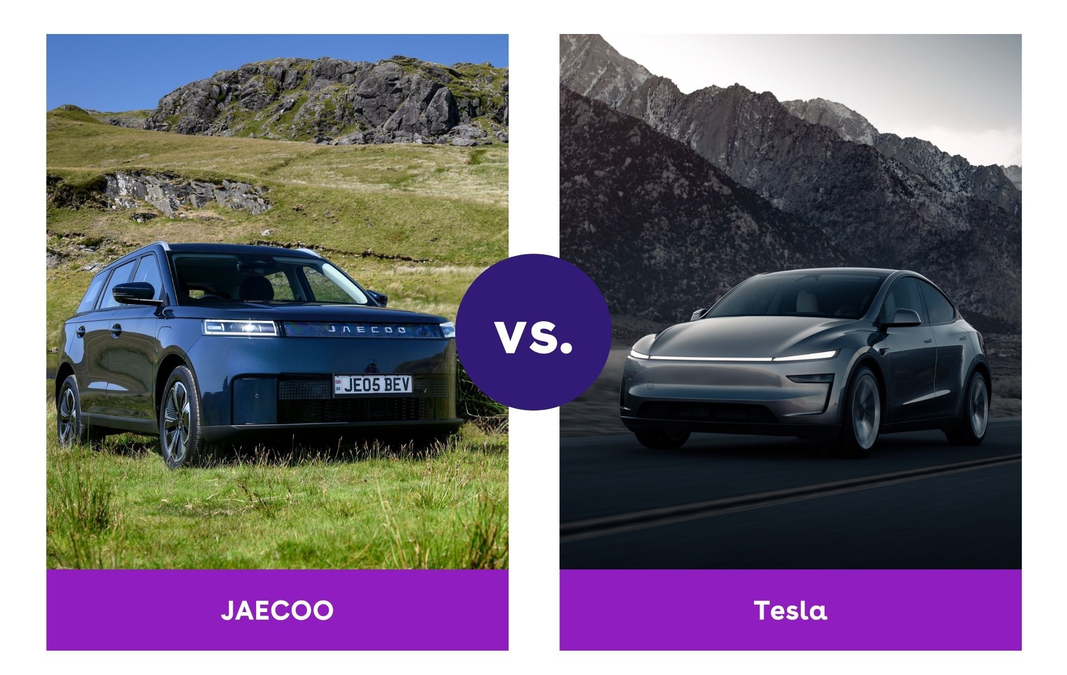 JAECOO vs. Tesla