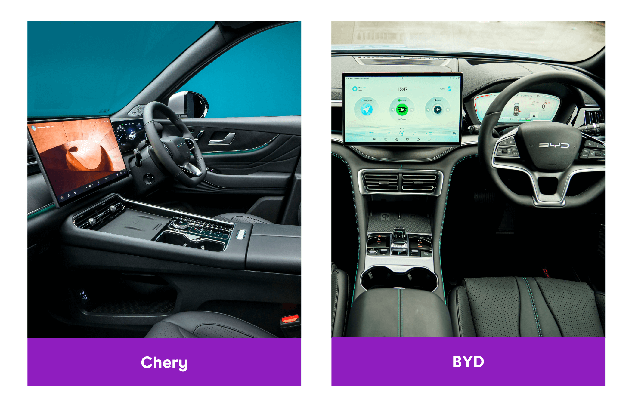 Chery vs. BYD tech