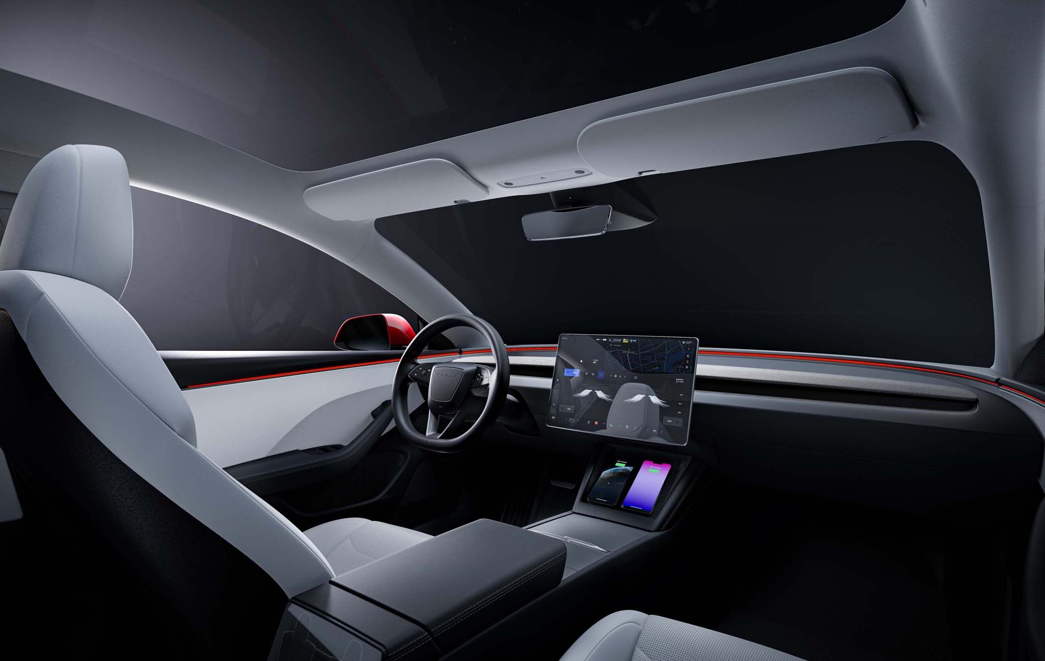 Tesla Model 3 Highland interior