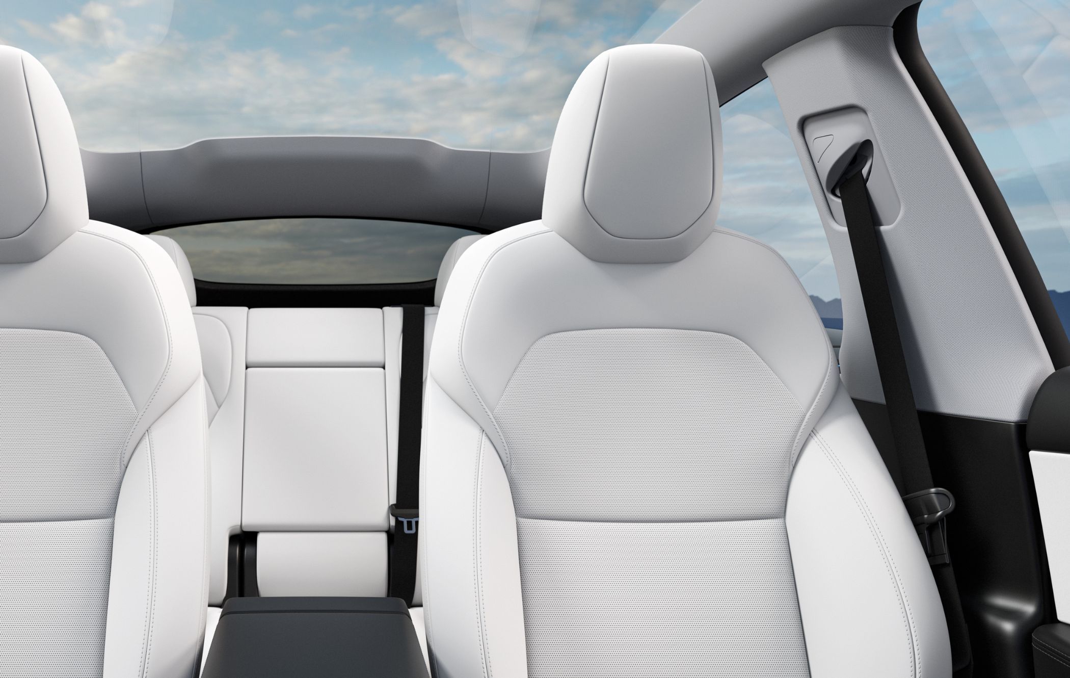 Tesla Model Y front seats