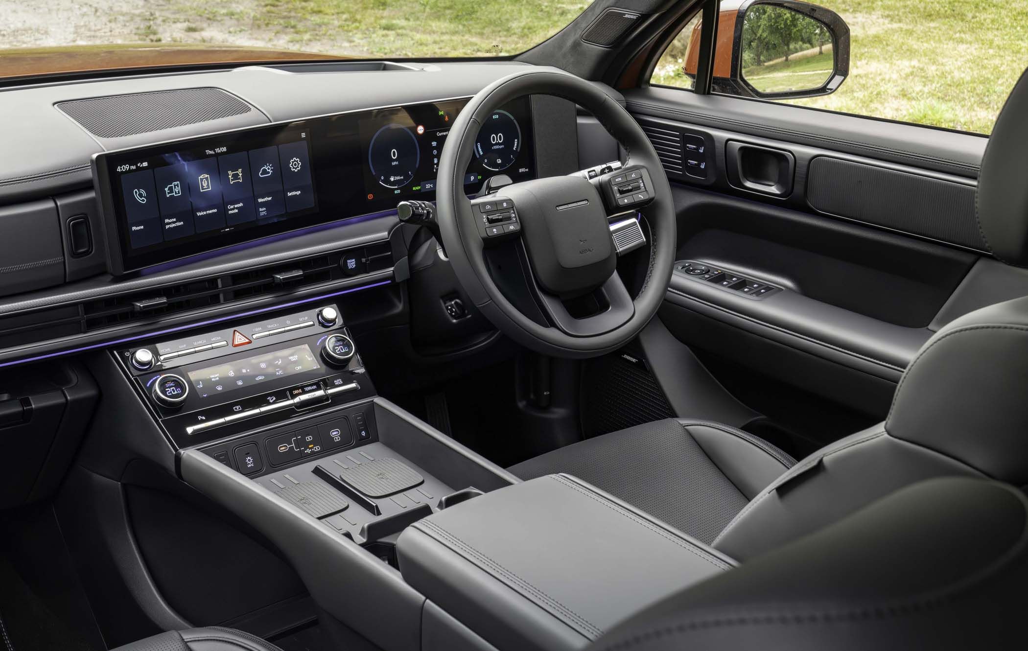 Hyundai Santa Fe interior