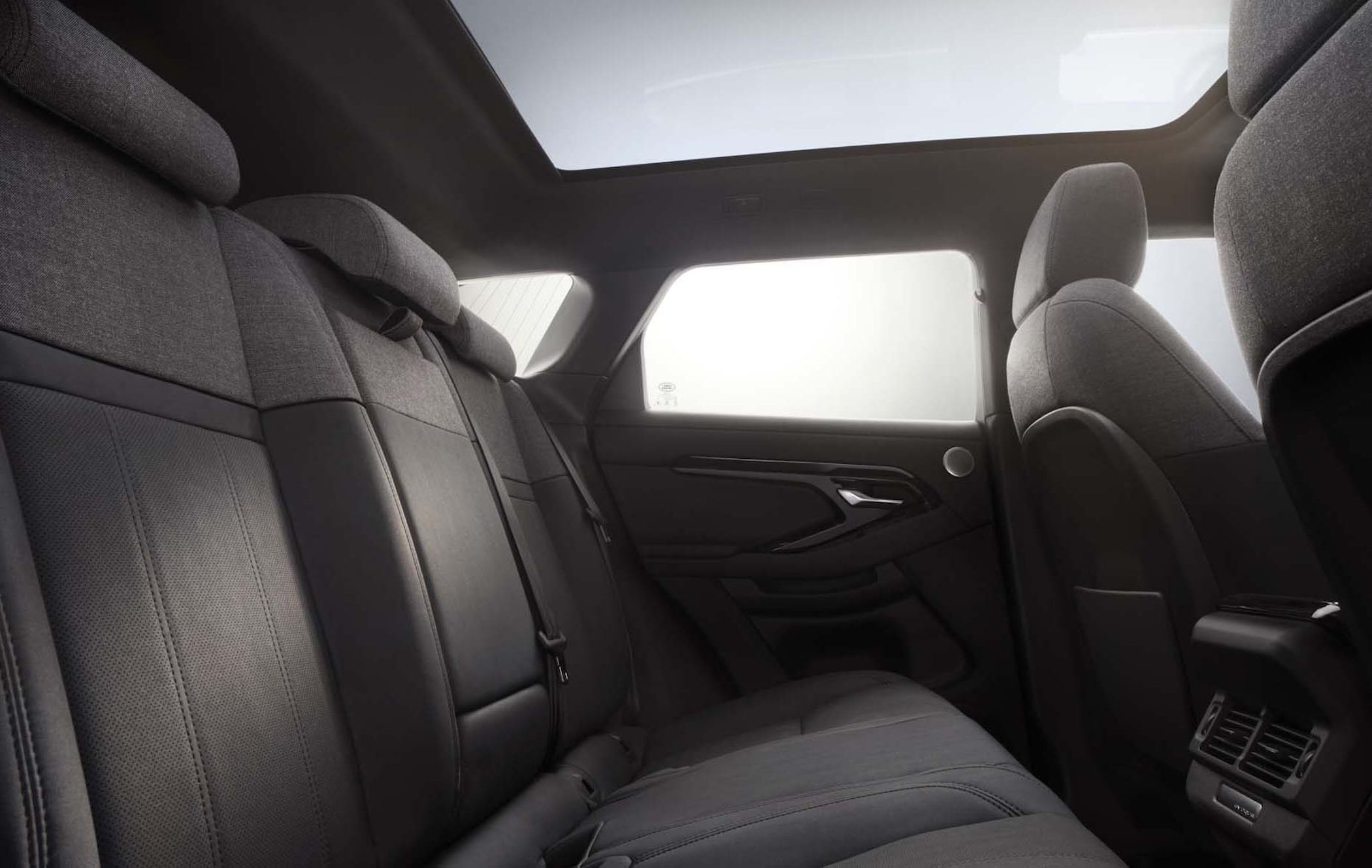 Range Rover Evoque rear seats