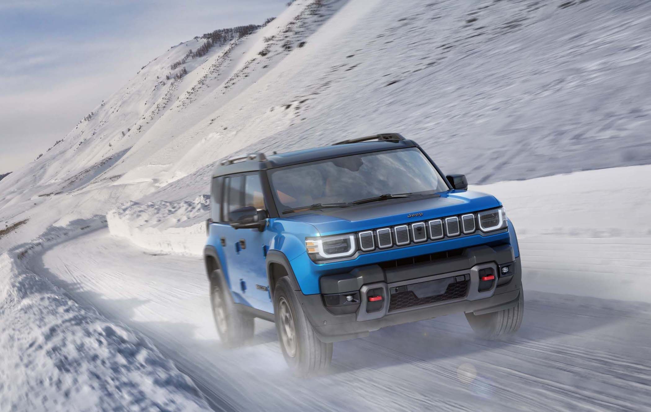 Jeep Recon off-roading