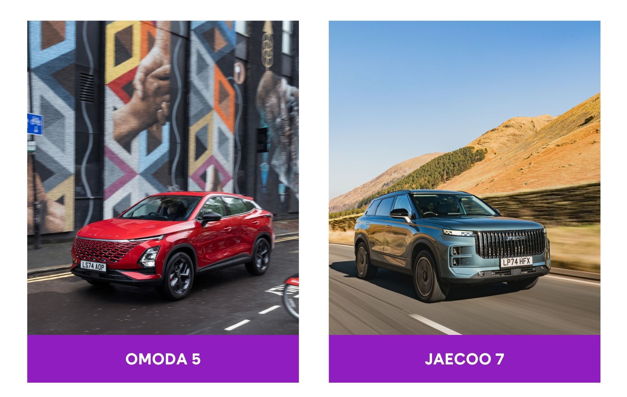 OMODA 5 vs. JAECOO 7
