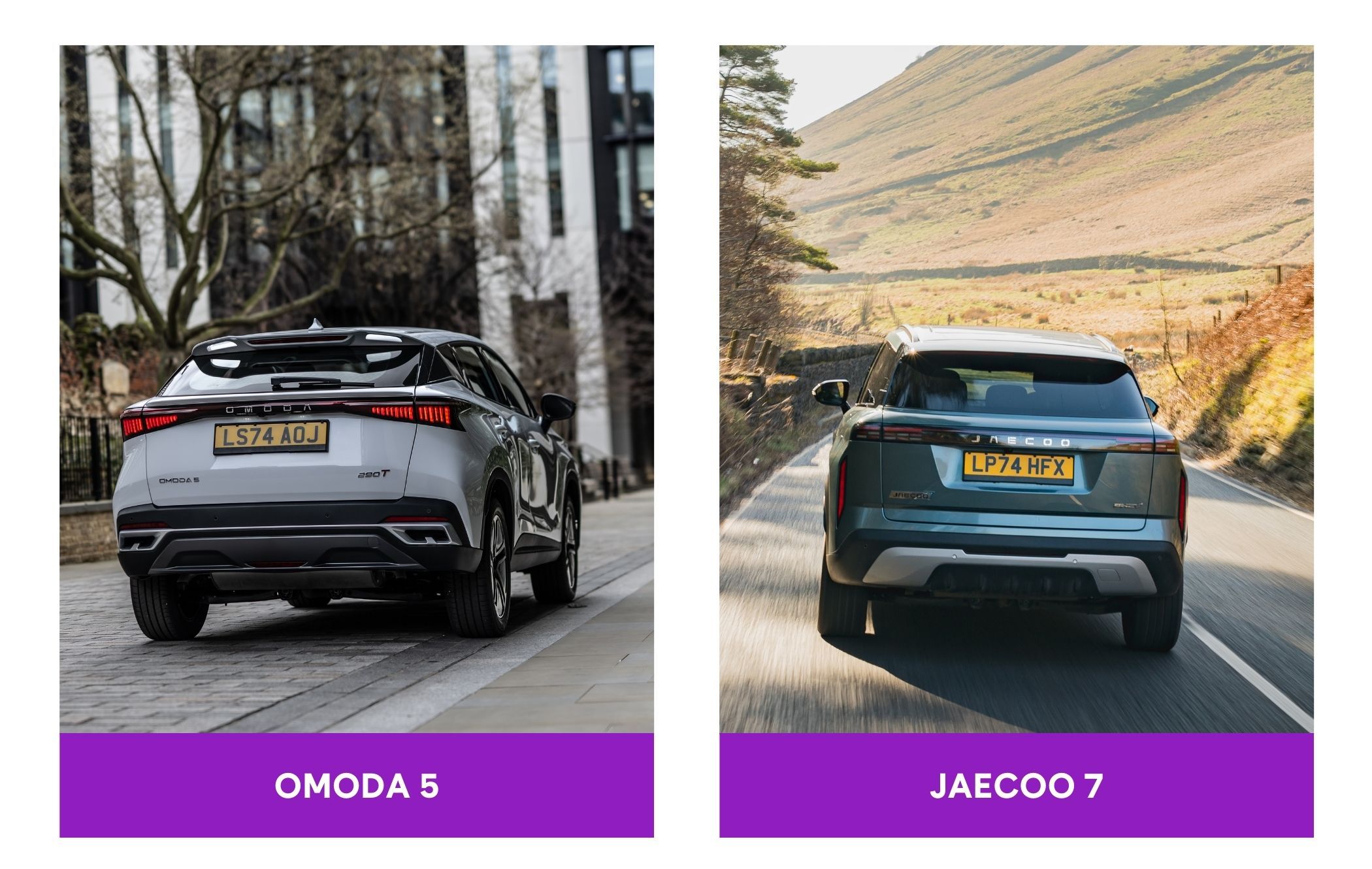 OMODA 5 vs. JAECOO 7