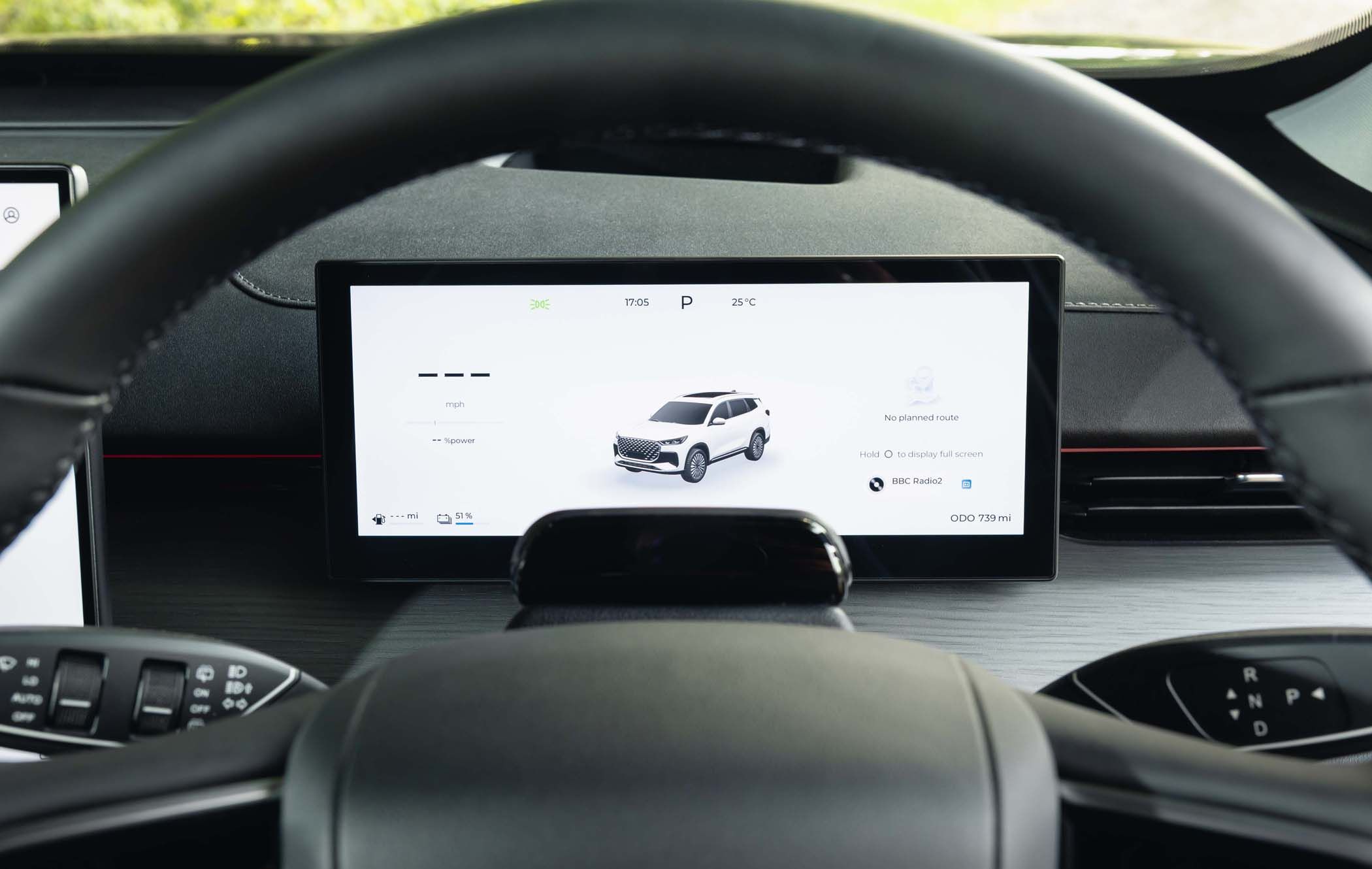 Chery TIGGO 8 digital instrument cluster