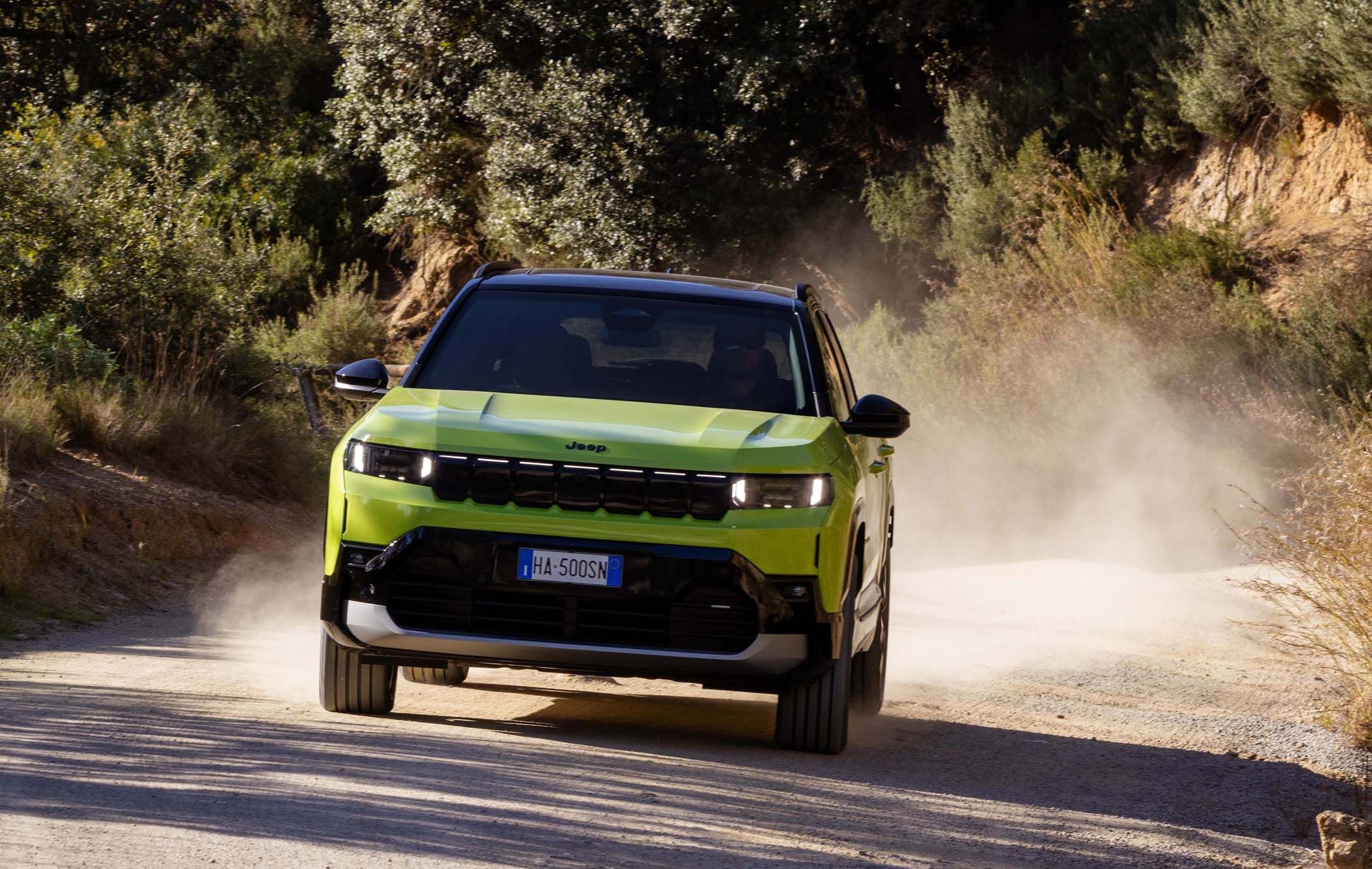 Jeep Compass off-roading