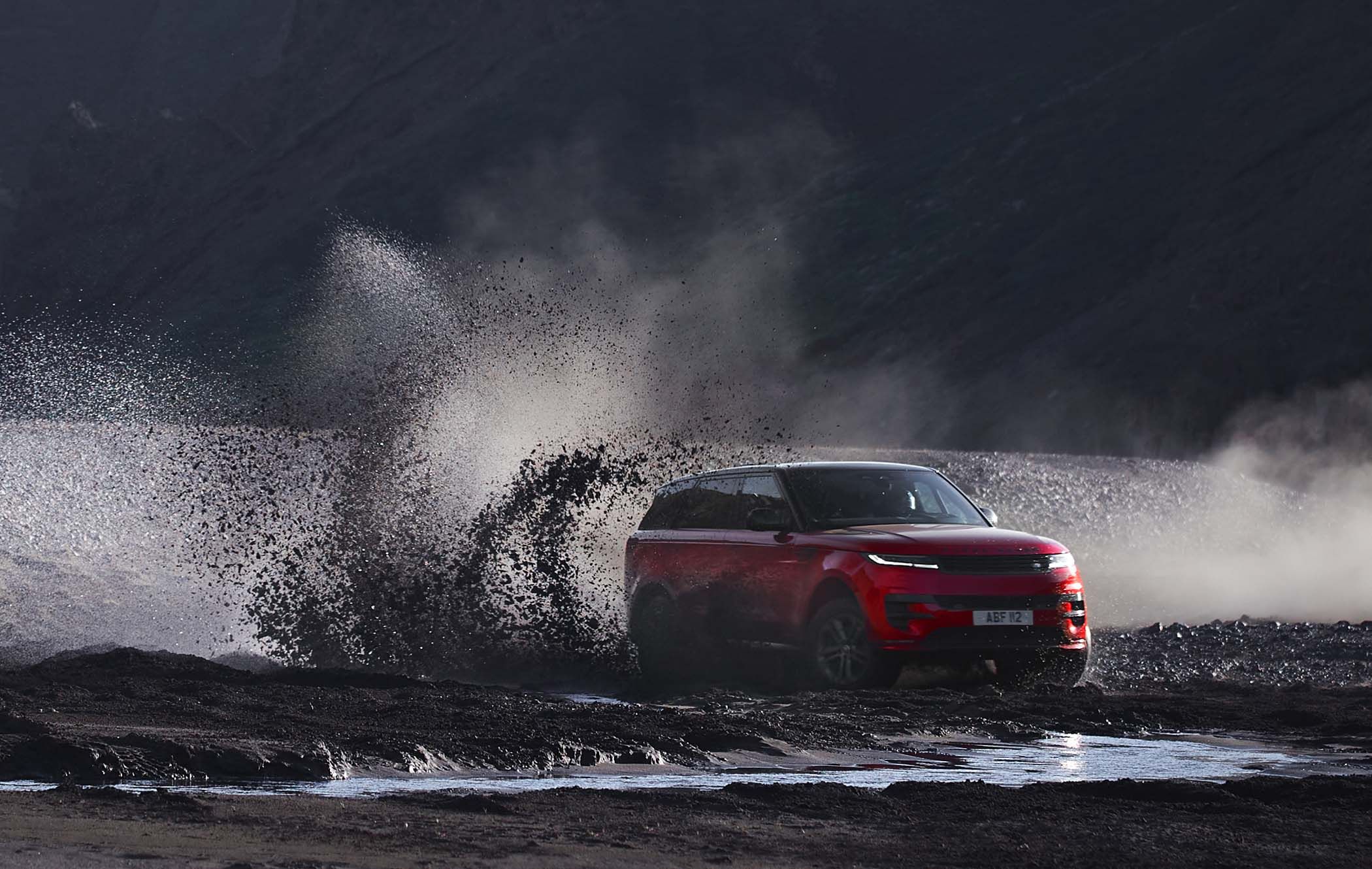 Range Rover Sport off-roading