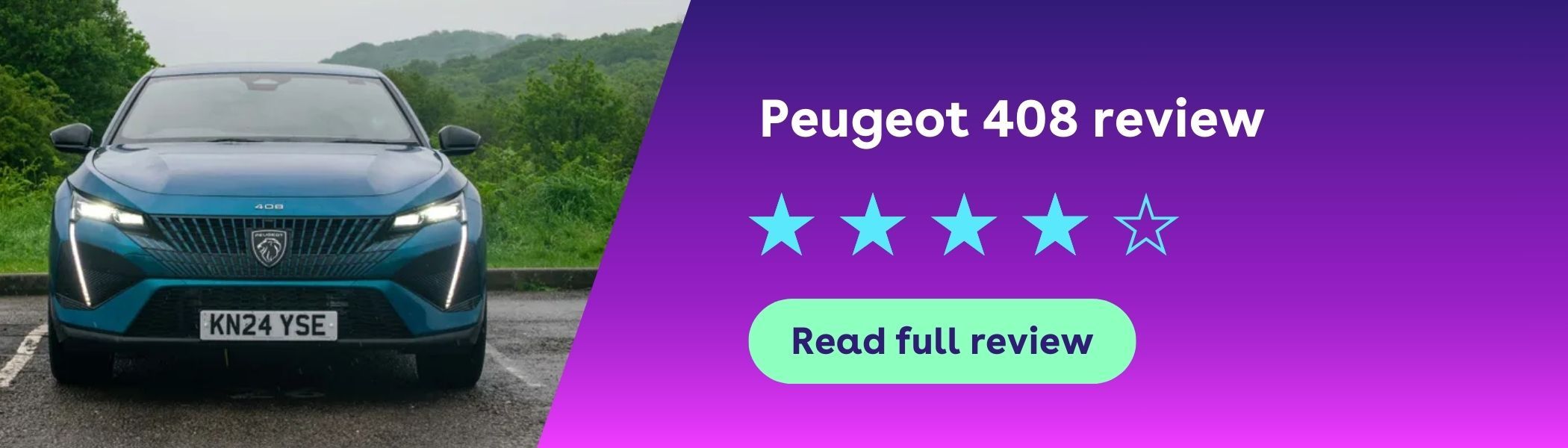 Peugeot 408 review banner