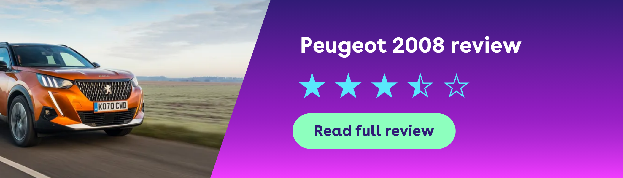 Peugeot 2008 review banner
