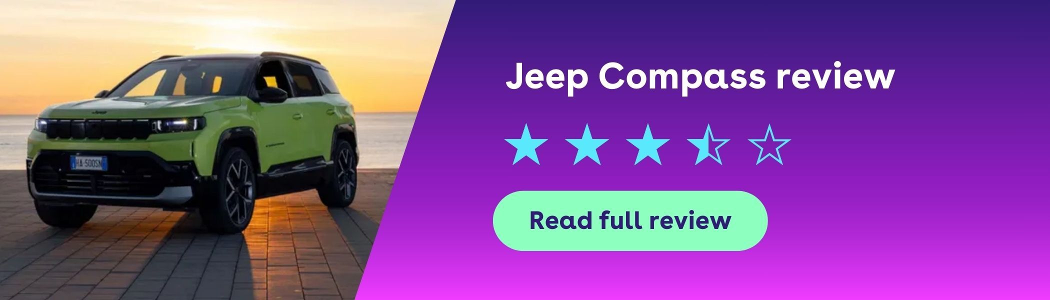 Jeep Compass review banner